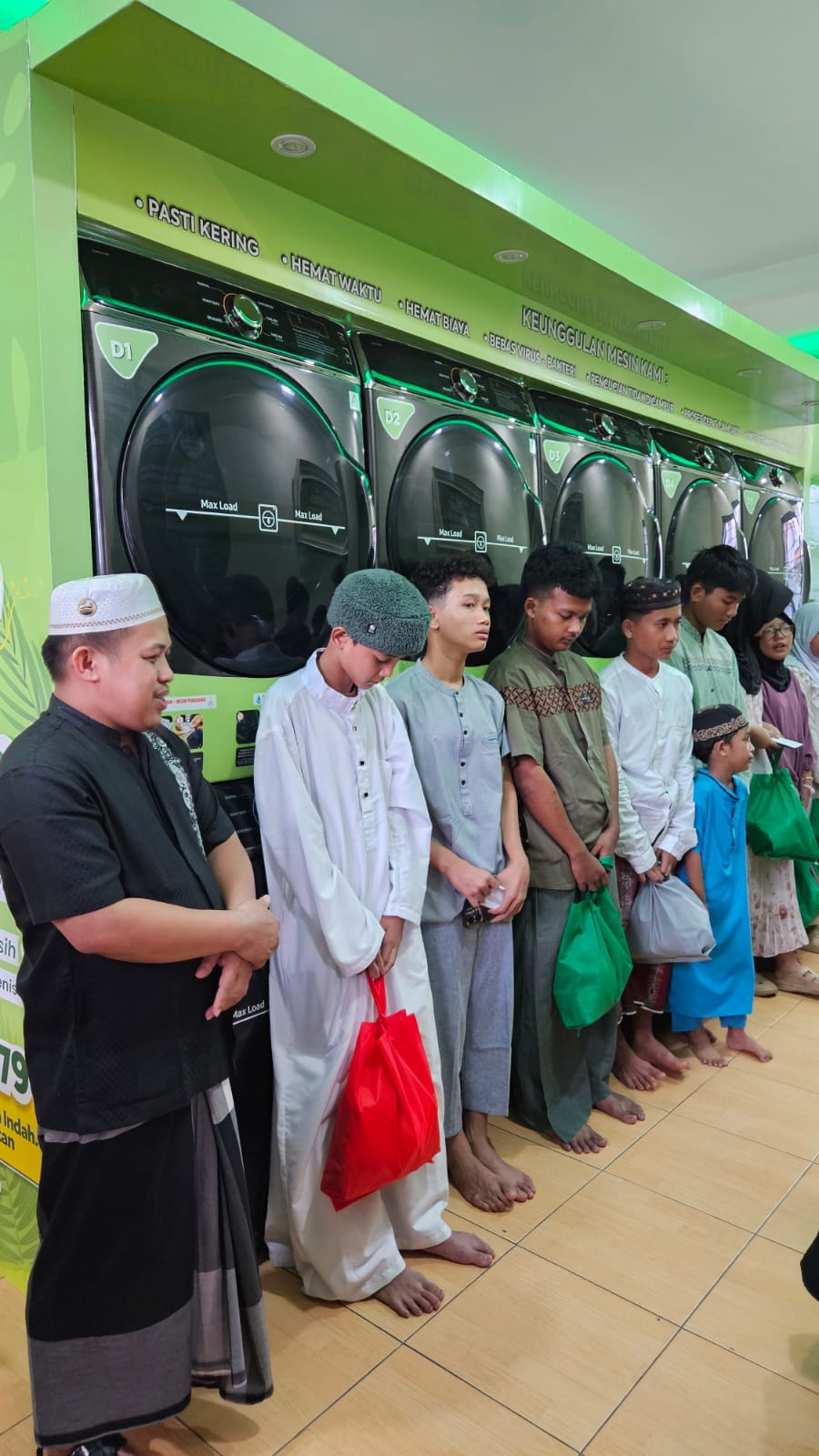 Doa pembukaan Taman Laundry